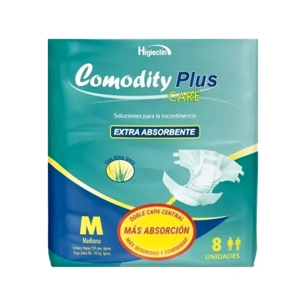 pañal comodity plus m