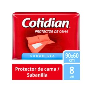 Sabanilla Protector De Cama Cotidian 8 Unidades
