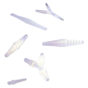 TUBO CONECTOR EN «Y» ESTRIADO LARGE POLIPROPILENO 6.4 X 12.7MM valor por unidad