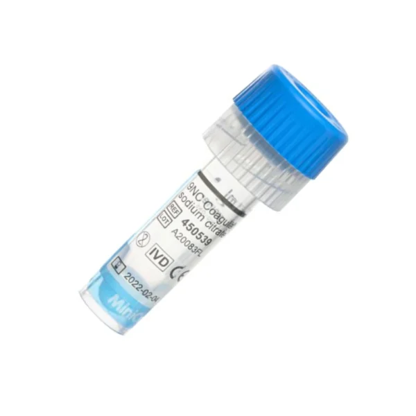 tubo de 1ml para muestras sanguíneas