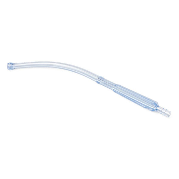 Conector de succión transparente