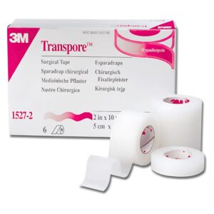 TRANSPORE 7,6 CMS X 9,1 MTS (CAJA X 4)