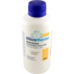 DICHLOREXAN SOL DET 2% JABON FCO. 1000 CC