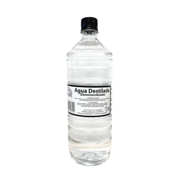 AGUA DESTILADA 1 LITRO