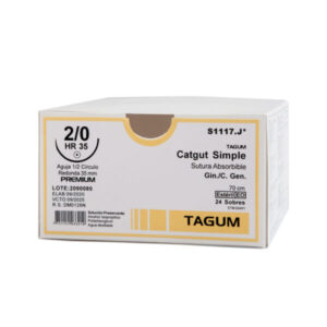 CATGUT SIMPLE 0 HR 25 - 70CM