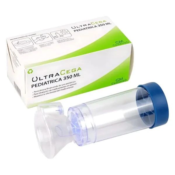 Aerocamara Bivalvulada Pediátrico Desmontable de 350 ML