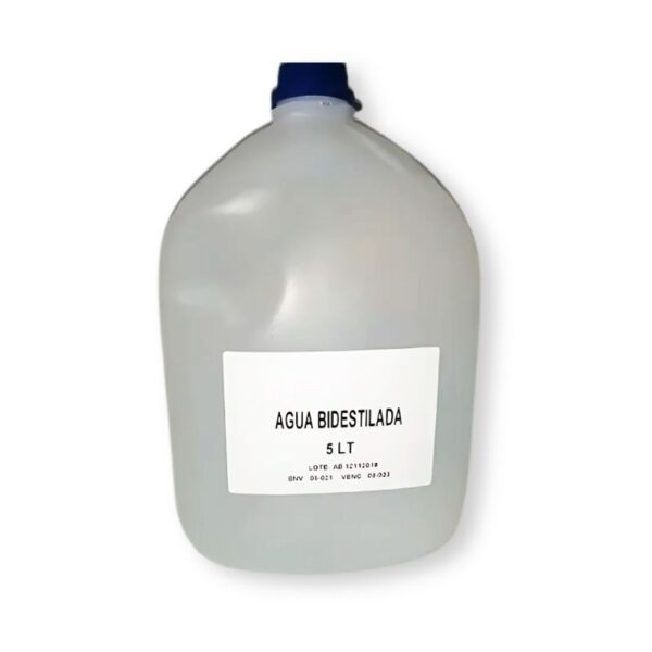 bidón de agua destilada 5L