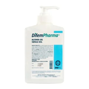 ALCOHOL GEL TOPICO 70% 340 CC C/DISP