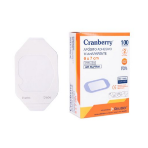 Apósito transparente estéril 6×7 cms – Caja de 100 unds