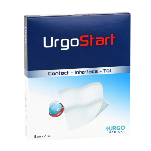 Urgostart Apósito de Metaloproteasa con TLC-NOSF 5×7 cm – Caja x 10 unidades