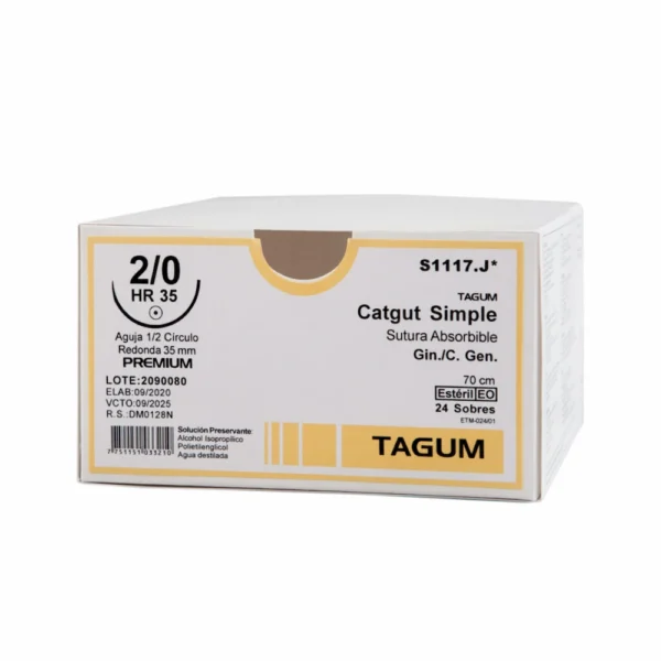 CATGUT SIMPLE 5/0 HR 20 - 70 CM