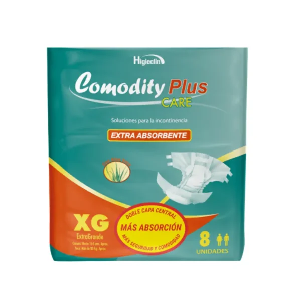 Pañal Adulto Comodity 8 unidades