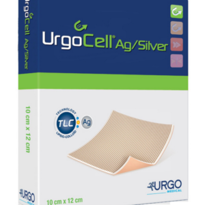 Apósito Urgocell Ag silver 10X12cm, caja x 16 unidades