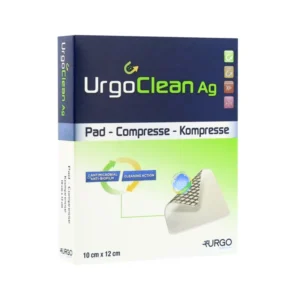 Apósito UrgoClean Ag 10×10 cm – Caja x 10 unidades