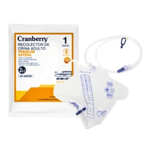 Recolector de Orina Adulto Premium - Cranberry (Unidad)