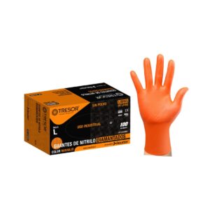 Guante de Nitrilo Diamantado Tresor (1 Caja 100 Guantes)