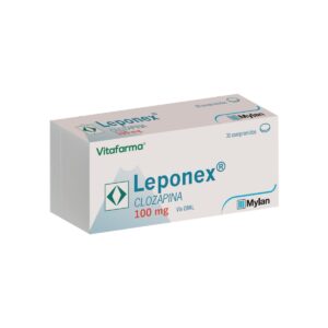 Leponex 100mg (1 Caja 30 Comprimidos)