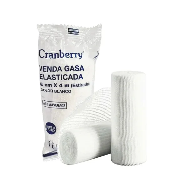Gasa de algodón elasticada