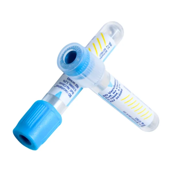 Tubo BD para muestras de sangre