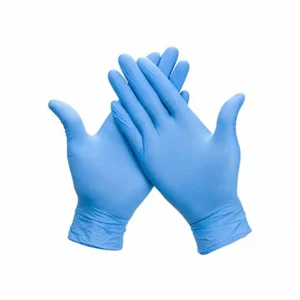 Guante nitrilo azul / 10 cajitas de 100 unidades