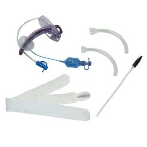 Kit Cánula De Traqueotomía con Balón y Aspiración Subglótica