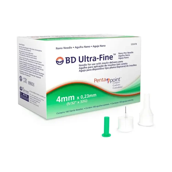 Aguja BD Ultra Fine Nano Penta Point 32Gx4mm
