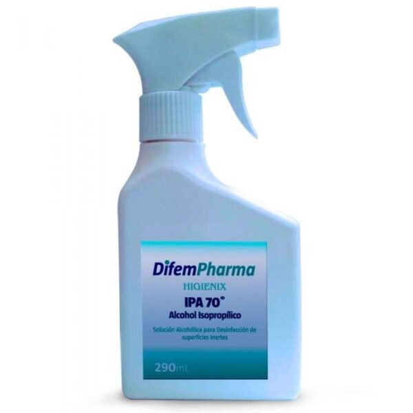 Alcohol Isopropilico 70° Spray Difem Pharma