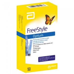 Cintas de Glicemia Freestyle Abbott (1 Caja 50 Unid.) - Insumos Médicos