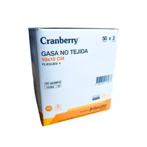 Gasa no Tejida 10 x 10cm (1 Caja 50 Sobres)