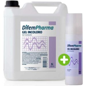 Gel Conductor Incoloro 5L + 250ml DifemPharma (1 Pack)