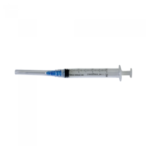 Jeringa 3cc con Aguja 23G x 1" Nedflex (1 Caja 100 Unid.)