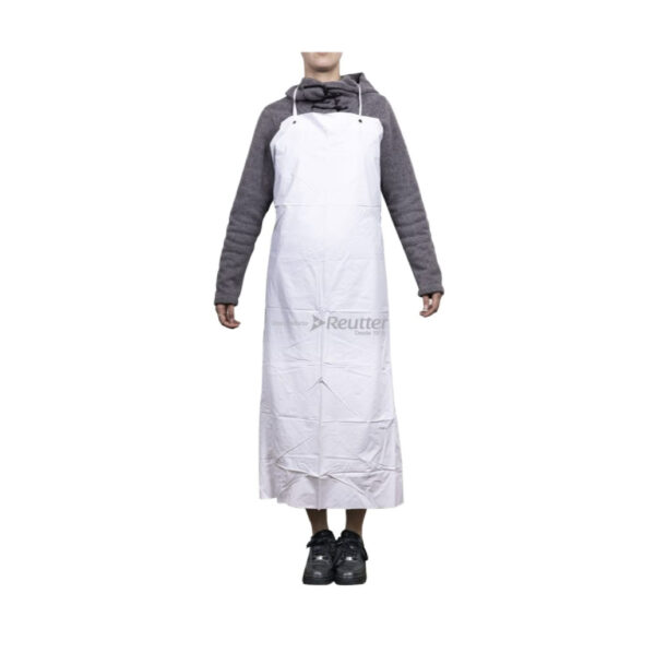 Pechera PVC blanca 10 unidades
