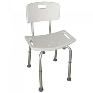 Silla para ducha con respaldo