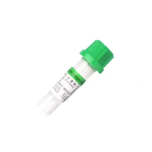Tubo Verde Pediátrico Heparina de Litio 1ml