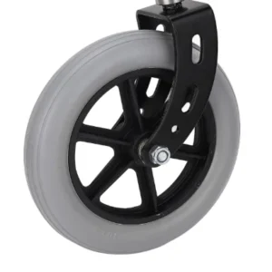 Rueda Delantera Maciza con Base para Silla de Ruedas 108/110 (1 Par)