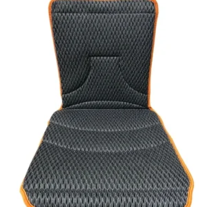 Par de asientos de tela para Silla de Rueda Eléctrica  TEW111 (Gris y Naranja)