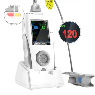 Soporte + Cargador para Oxímetro MD300K2 / MD300M (Kit Completo)