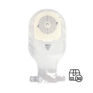 Caja x 30 Bolsas de Colostomia Valore Transparente Welland
