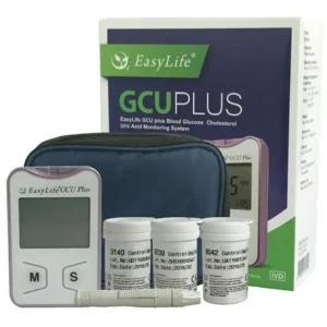 Medidor Glucosa Colesterol Acido Úrico Easy Life (Kit Completo)