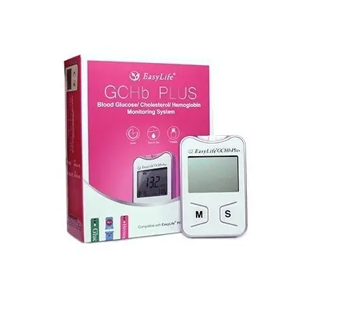Medidor Glucosa Colesterol Hemoglobina Easy Life (Kit Completo)