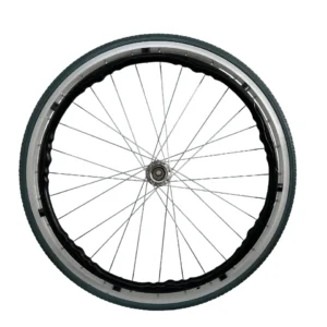 Rueda Trasera + Rin para Silla de Ruedas Manual KY903LB-46 (Por Unidad)