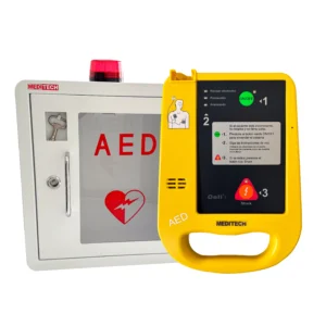 Pack Desfibrilador Externo Automático (DEA) Defi5 + Gabinete