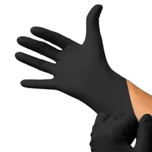 Guantes de Nitrilo Negro CleanCarrier (1 Caja 100 Unid.)