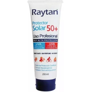 Protector Solar Alta Protección +50 Raytan 200ml (Por Unidad)