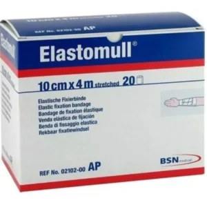 Elastomull 10cm x 4m Stretched (1 Caja 20 Unid.)