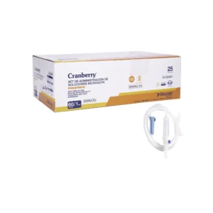 Set de Administración Soluciones Microgota Pediátrico (1 Caja 25 Unid.)