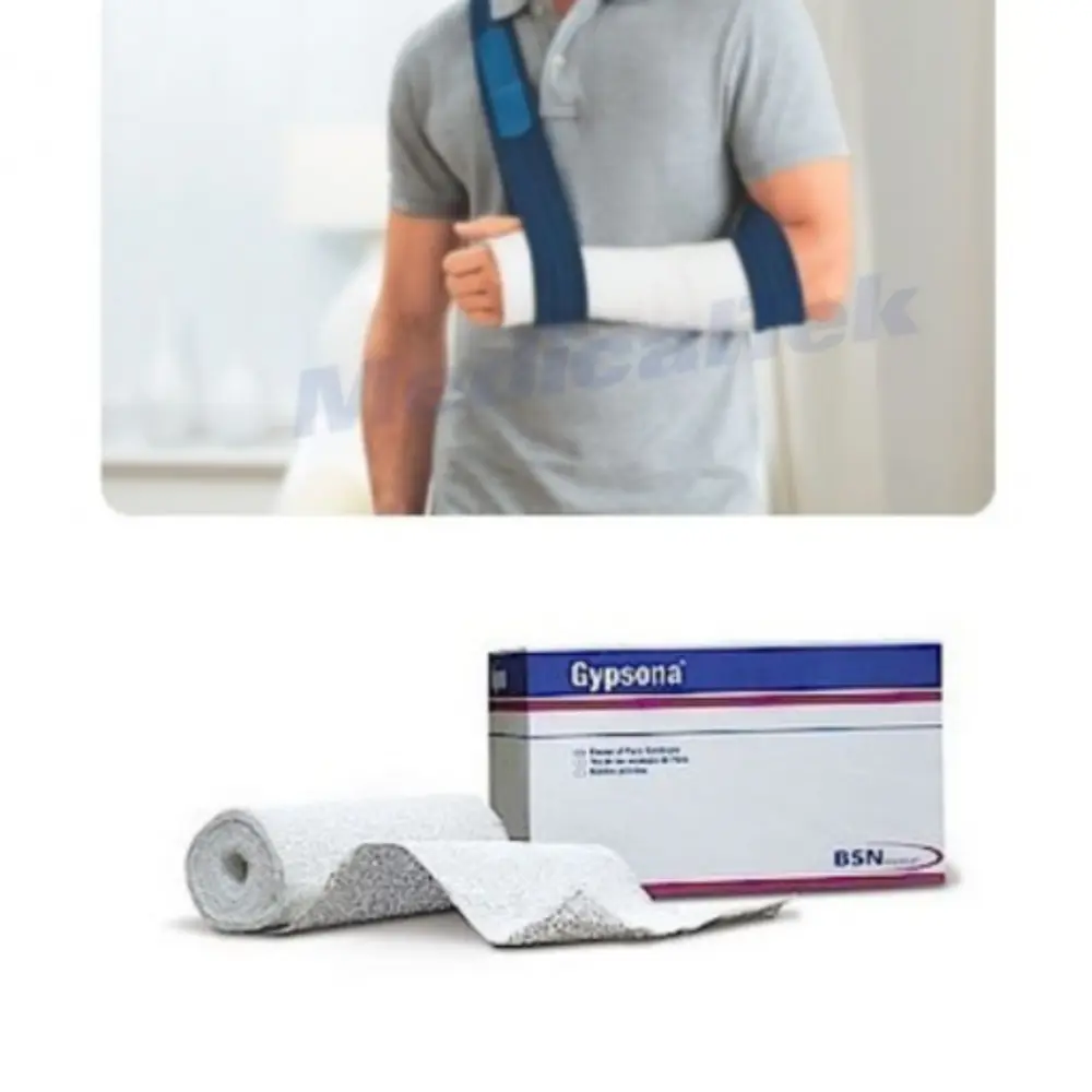 Gypsona Venda de Yeso 10cm x 3m - BSN (Por Unidad)