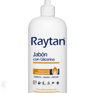 Jabón con Glicerina con Dispensador 1L Raytan (Por Unidad)