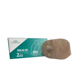 Bolsa de Ostomía 2 piezas 60mm (1 Caja 15 Unid.)