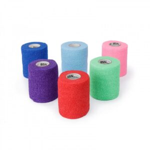 Coplus LF Vendaje Cohesivo Color Piel 10cm x 4.5m (1 Caja 18 Unid.)